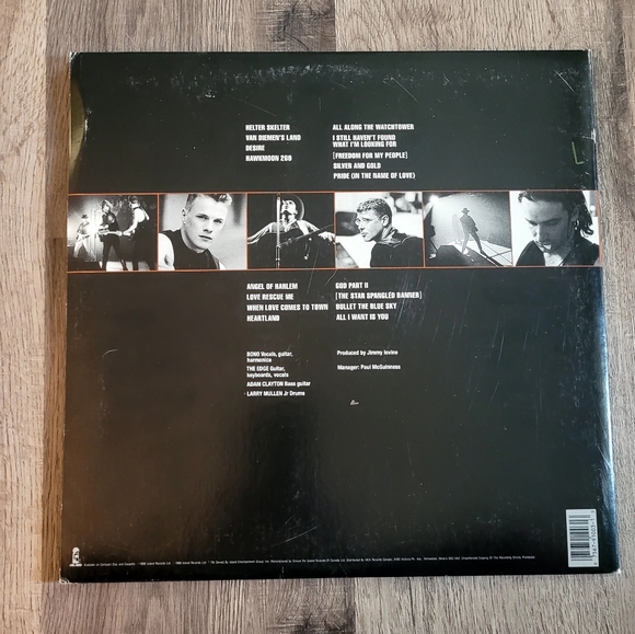 Rattle and Hum Vinyl U2 - Picture 2 of 11